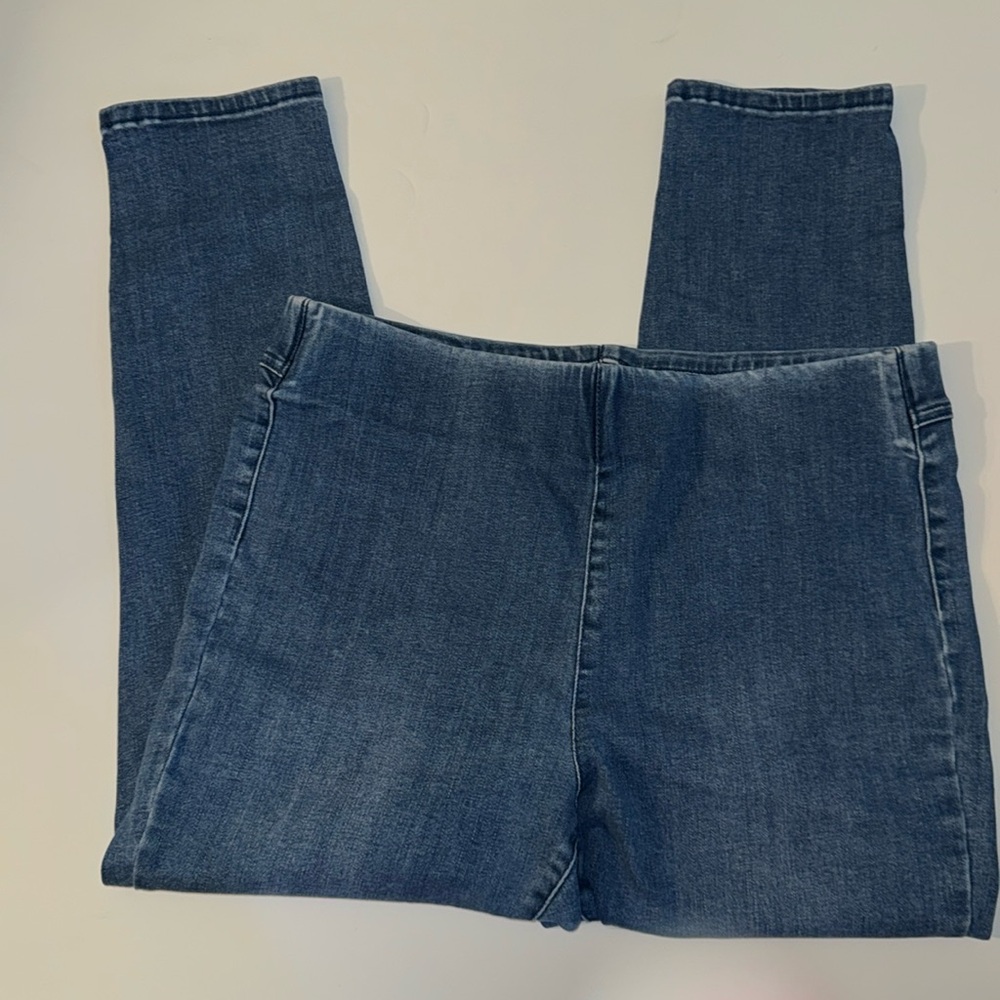 Soft Surroundings Dark Blue Stretch Jeans - Picture 1 of 3